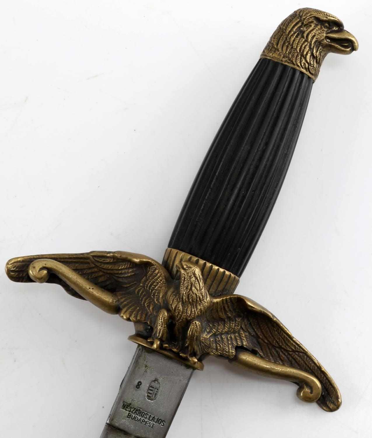 WWII ROYAL HUNGARIAN AIR FORCE DRESS DAGGER