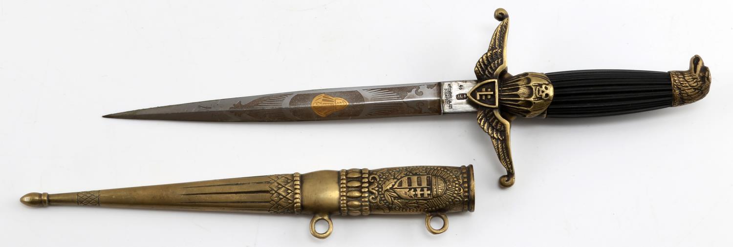 1930S ROYAL HUNGARIAN PARATROOPER DRESS DAGGER