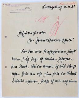 5 WWII DOCUMENTS 0R LETTERS TO HERMANN GORING