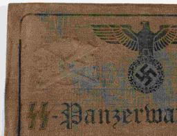 WWII THIRD REICH GERMAN SS PANZERWAFFE ID BOOKLET