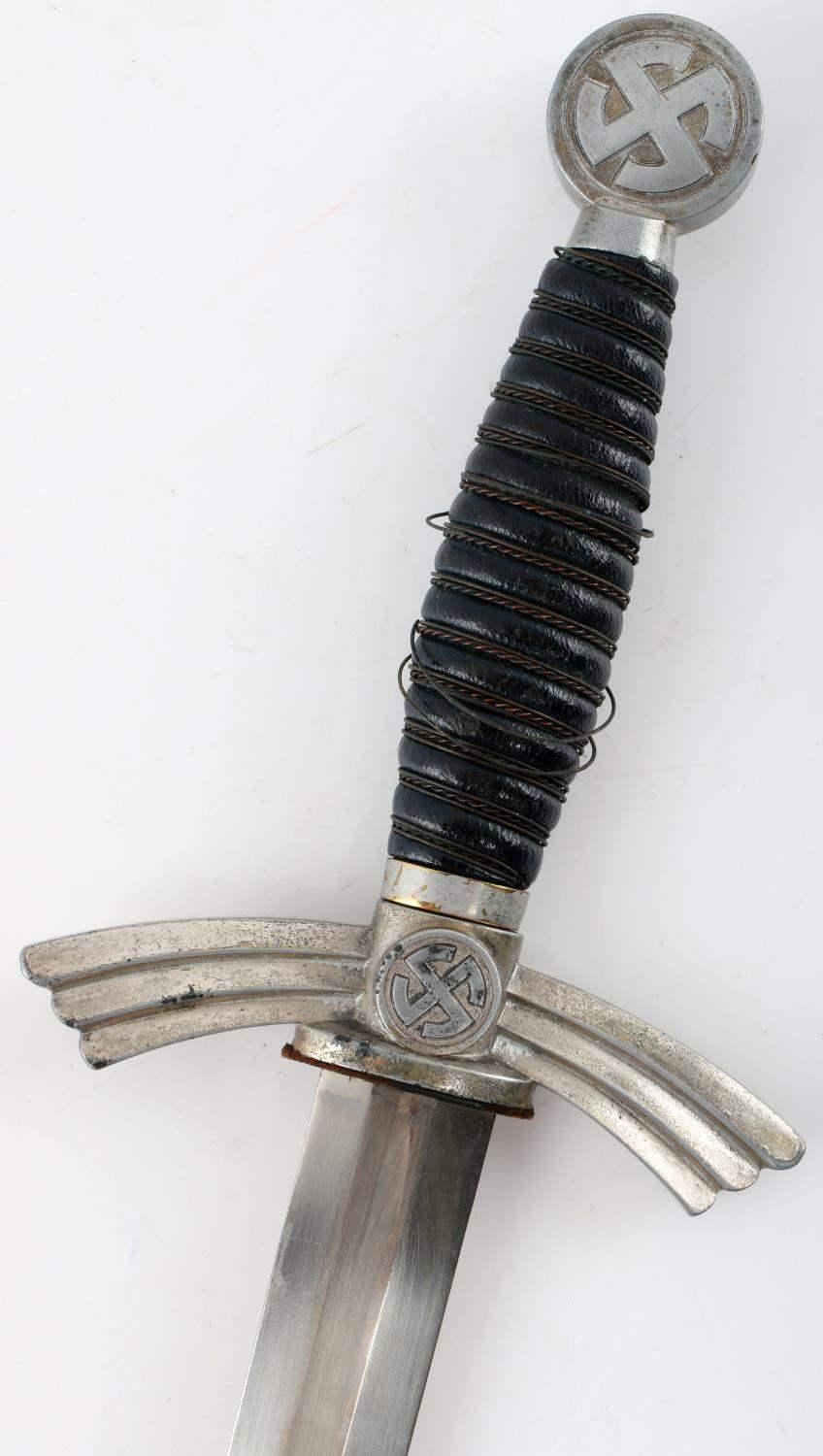 WWII GERMAN 3RD REICH LUFTWAFFE DAGGER BY ALCOSO