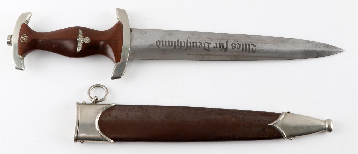 WWII GERMAN 1933 SA DAGGER GEBRUDER BROTHERS