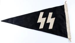 WWII GERMAN WAFFEN SS PANZER DIVISION PENNANT