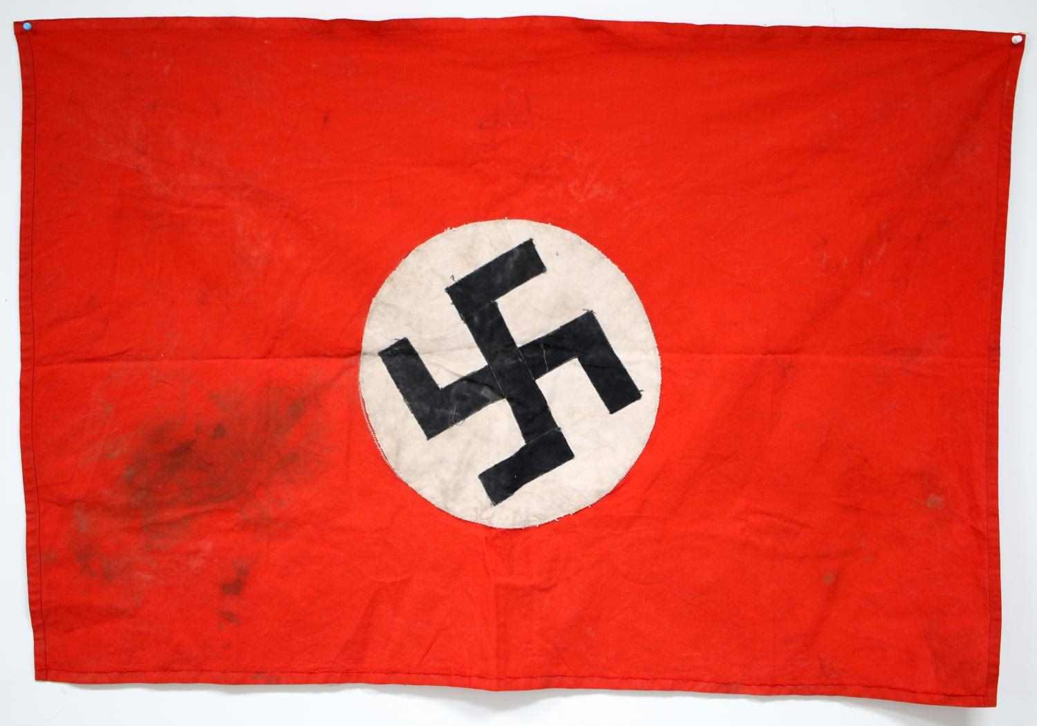 WWII GERMAN THIRD REICH NSDAP FLAG BRING BACK