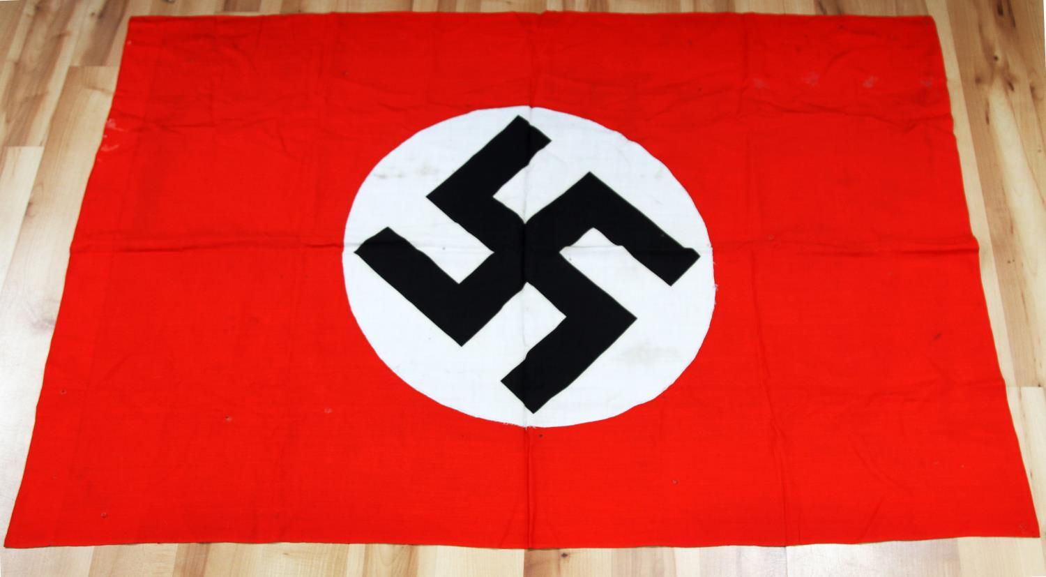 WWII GERMAN THIRD REICH NSDAP STANDARD PARADE FLAG