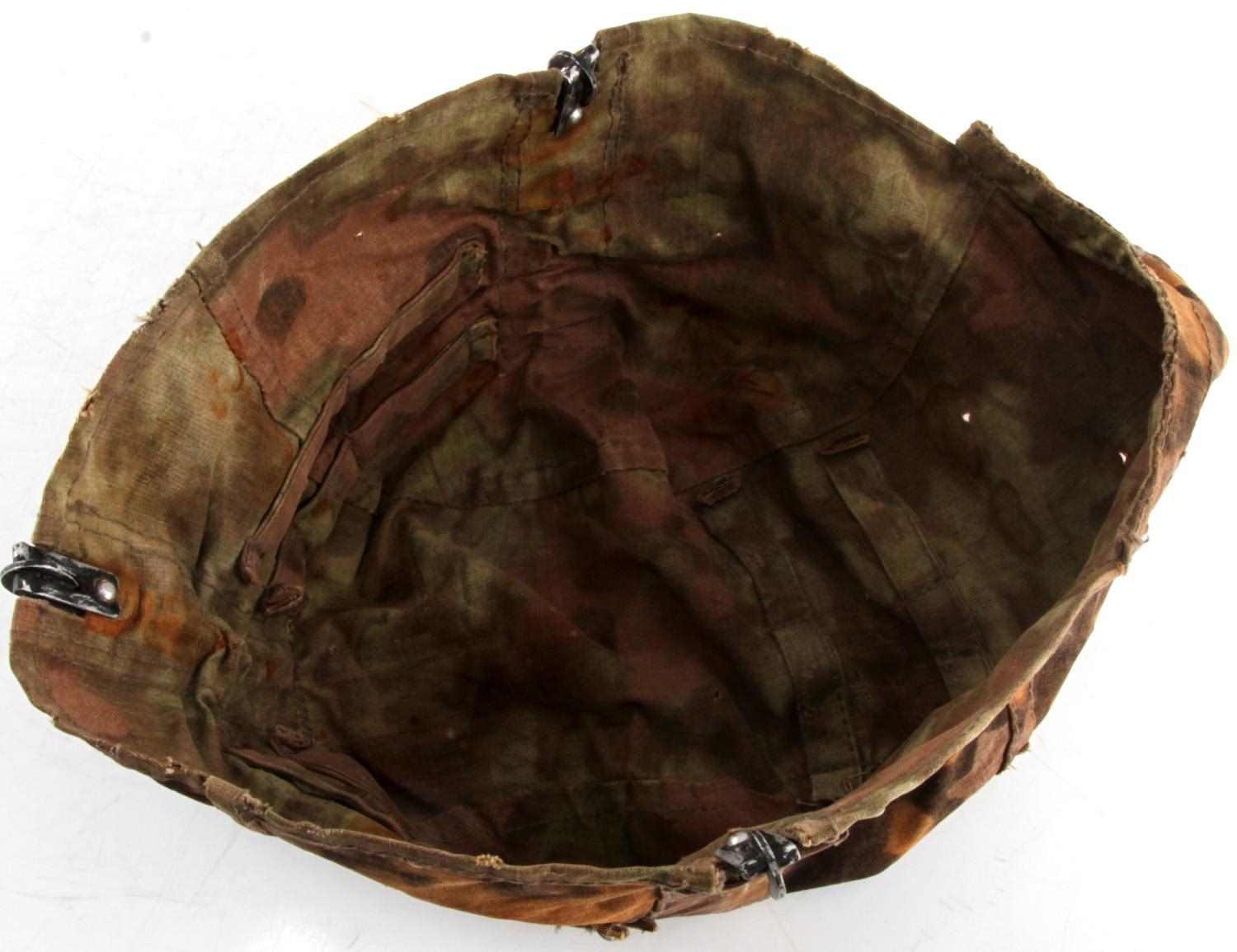 WWII GERMAN WAFFEN SS REVERSABLE HELMET COVER