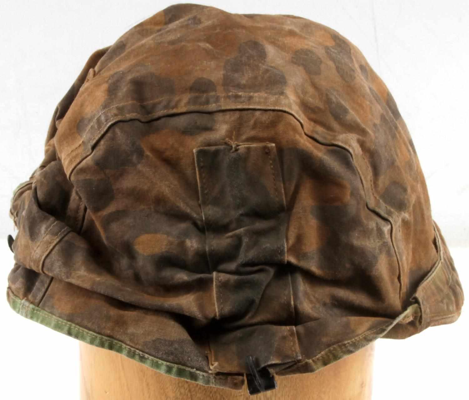 WWII GERMAN WAFFEN SS REVERSABLE HELMET COVER