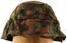 WWII GERMAN WAFFEN SS REVERSIBLE HELMET COVER