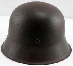 WWII GERMAN THIRD REICH SS SINGLE D M-42 HELMET