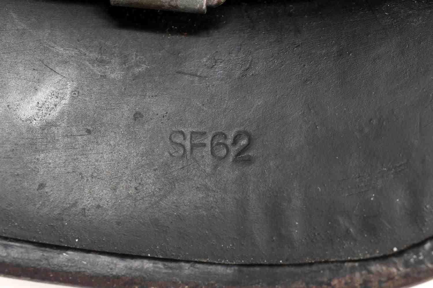WWII GERMAN CAMOFLAUGED WAFFEN SS M1940 HELMET