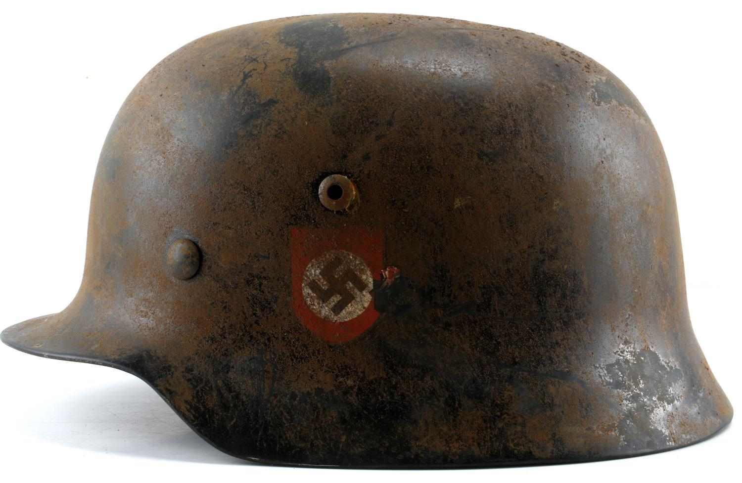 WWII GERMAN THIRD REICH WAFFEN SS M40 HELMET