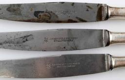 ADOLF HITLER THIRD REICH WWII TABLEWARE KNIVES