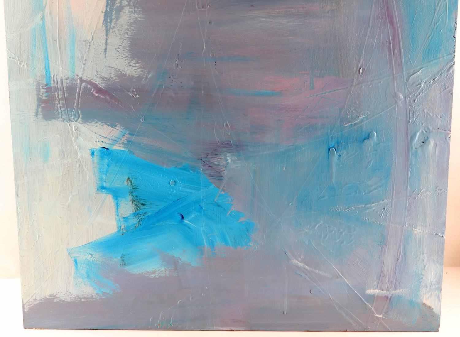 CHRISTOPHER MARTIN REVERSE ACRYLIC ABSTRACT