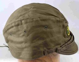 WWII IMPERIAL JAPANESE NAVY MARINE EM BILLED CAP