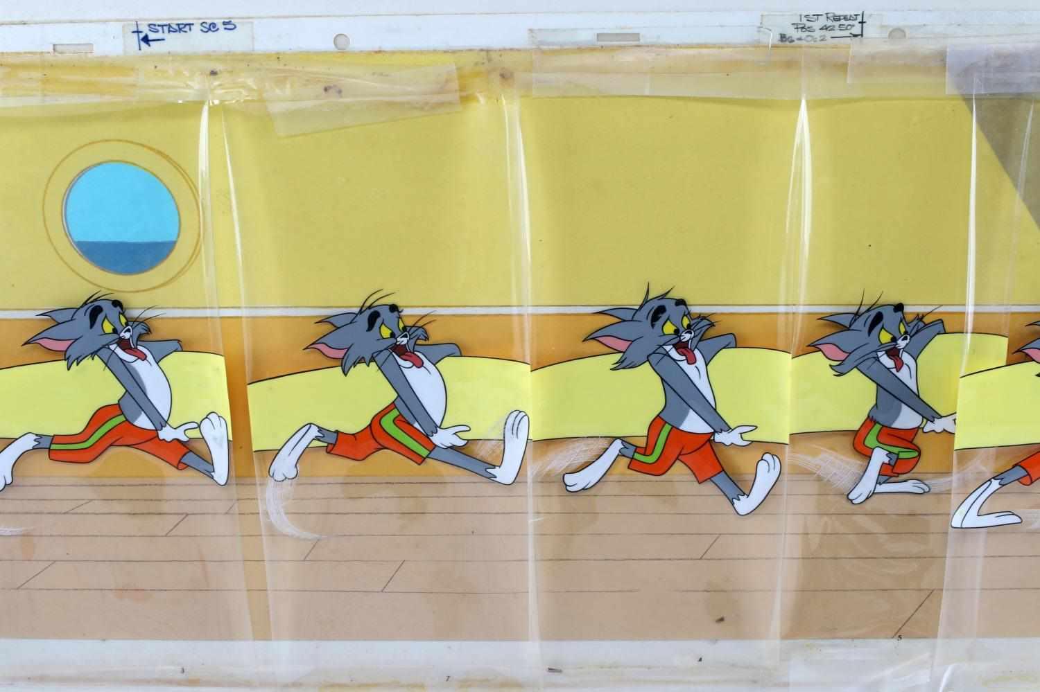 CHUCK JONES SKETCHES BOARD & ANIMATION CELS