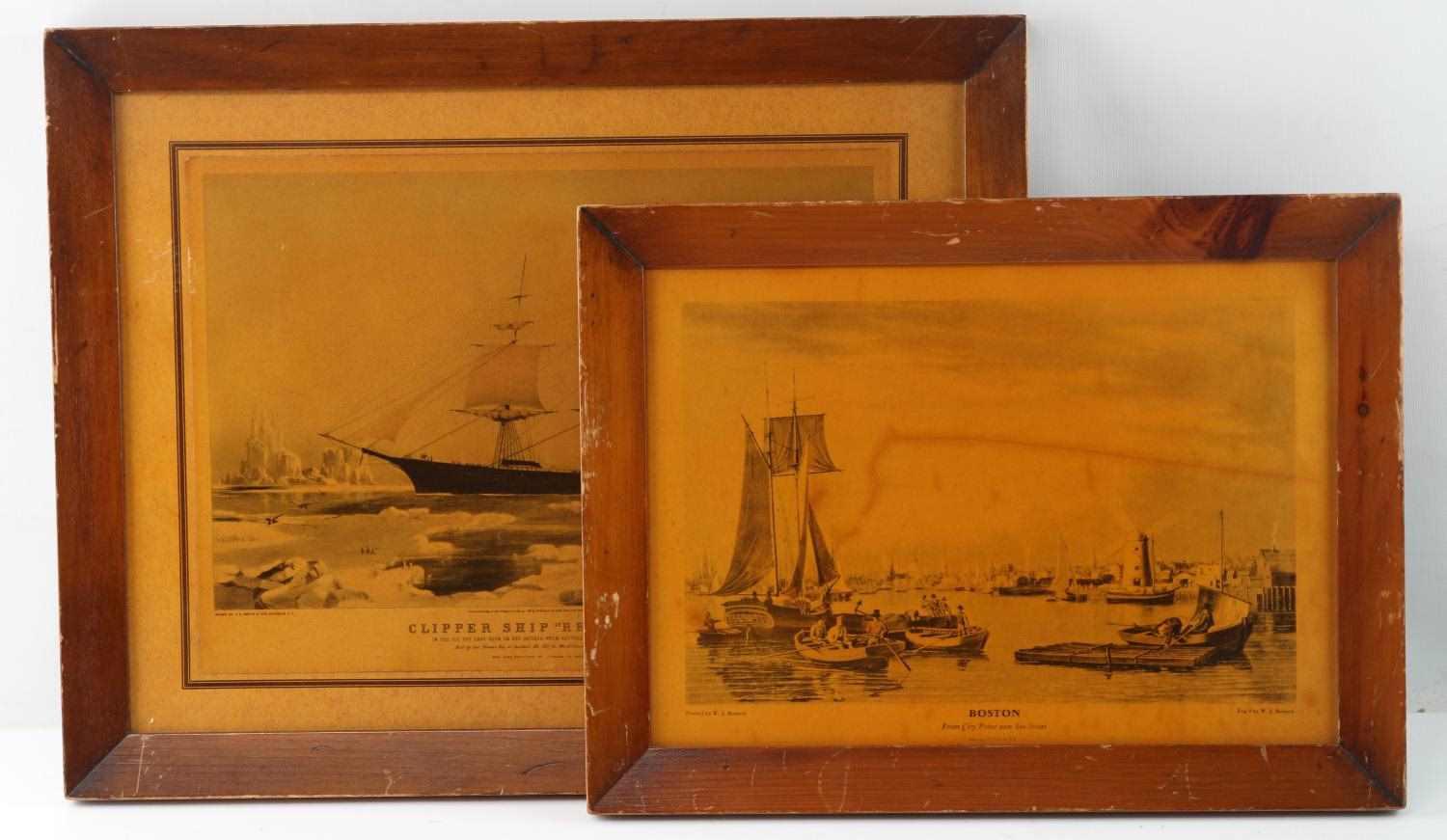 W.J. BENNETT FRAMED PRINTS ON WOOD