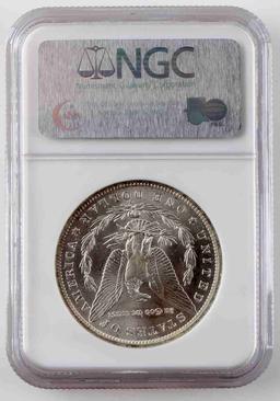 1885 O MORGAN SILVER DOLLAR NGC MS67 BLAZING WHITE