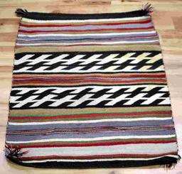 NATIVE AMERICAN NAVAJO WIDE RUIN BLANKET WEAVE RUG