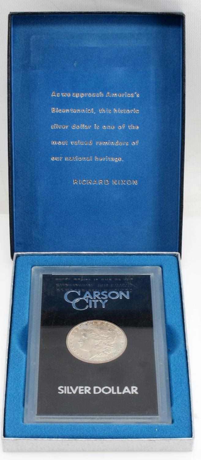 1883 CC CARSON CITY MORGAN SILVER DOLLAR GSA