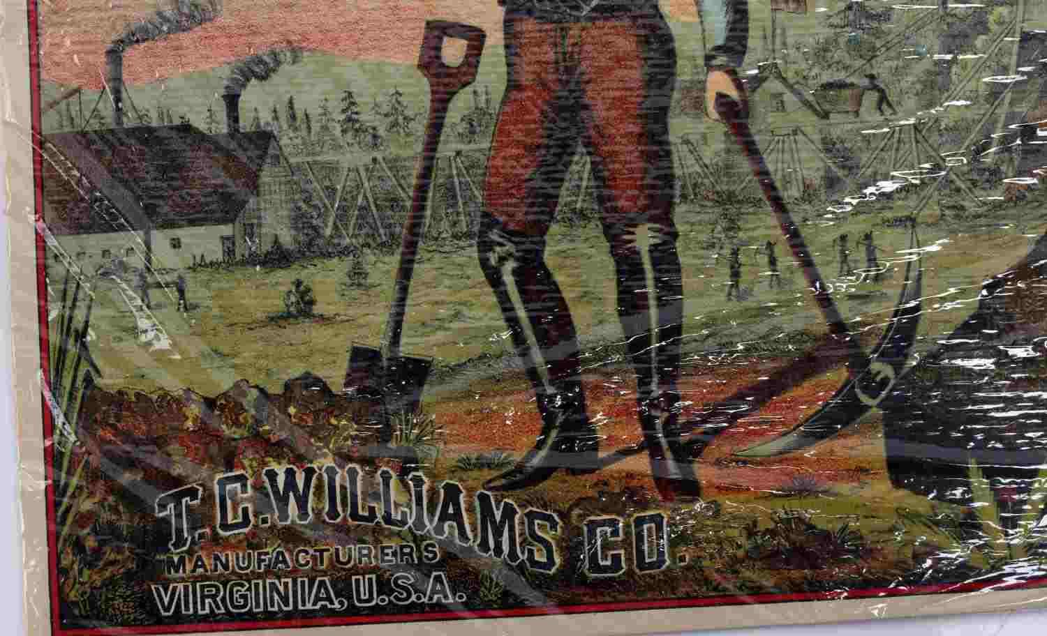 ORIGINAL WELCOME NUGGET CIGAR BOX LABEL