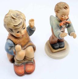 LOT OF 7 HUMMEL FIGURINES OLDER AND MORE RECENT