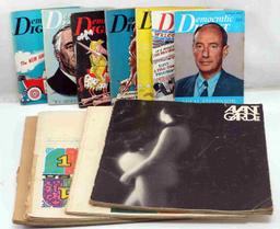 VINTAGE MAGAZINES AVANT GARDE & DEMOCRATIC DIGEST