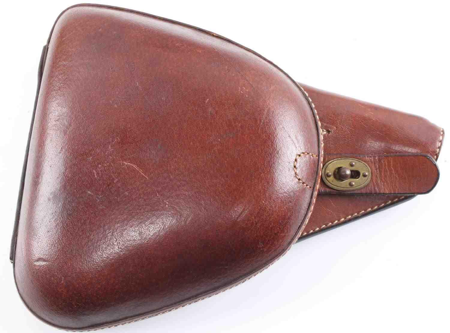 WWII JAPANESE NAMBU TYPE 14 LEATHER HOLSTER