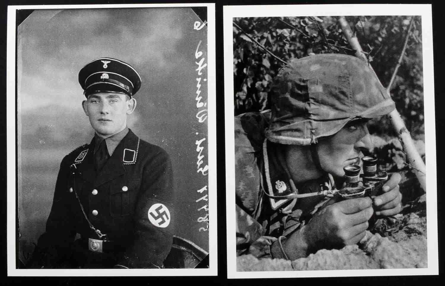WWII GERMAN WAFFEN SS SOLDIER POST CARD LOT OF SIX