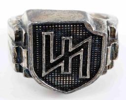 GERMAN WWII WAFFEN SS DUTCH OFFICERS FOREIGN RING