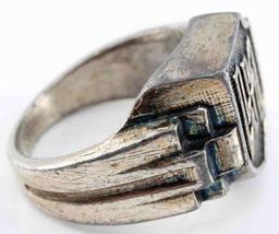 GERMAN WWII WAFFEN SS DUTCH OFFICERS FOREIGN RING