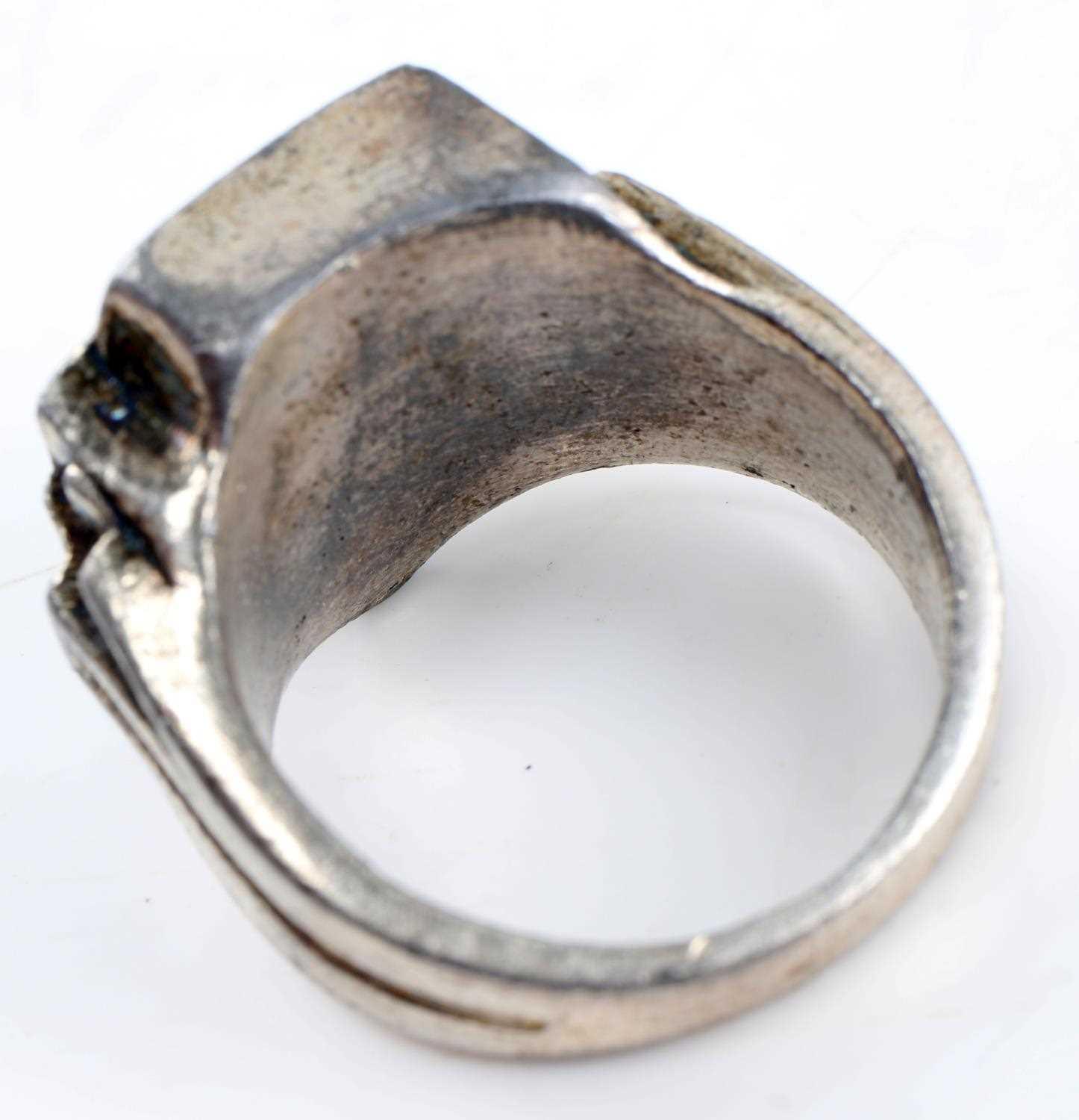 GERMAN WWII WAFFEN SS DUTCH OFFICERS FOREIGN RING