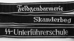 GERMAN WWII WAFFEN SS OFFICERS CUFF TILES