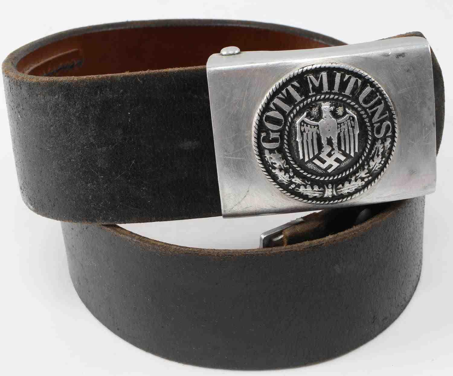 WWII THIRD REICH BELT & BUCKLE