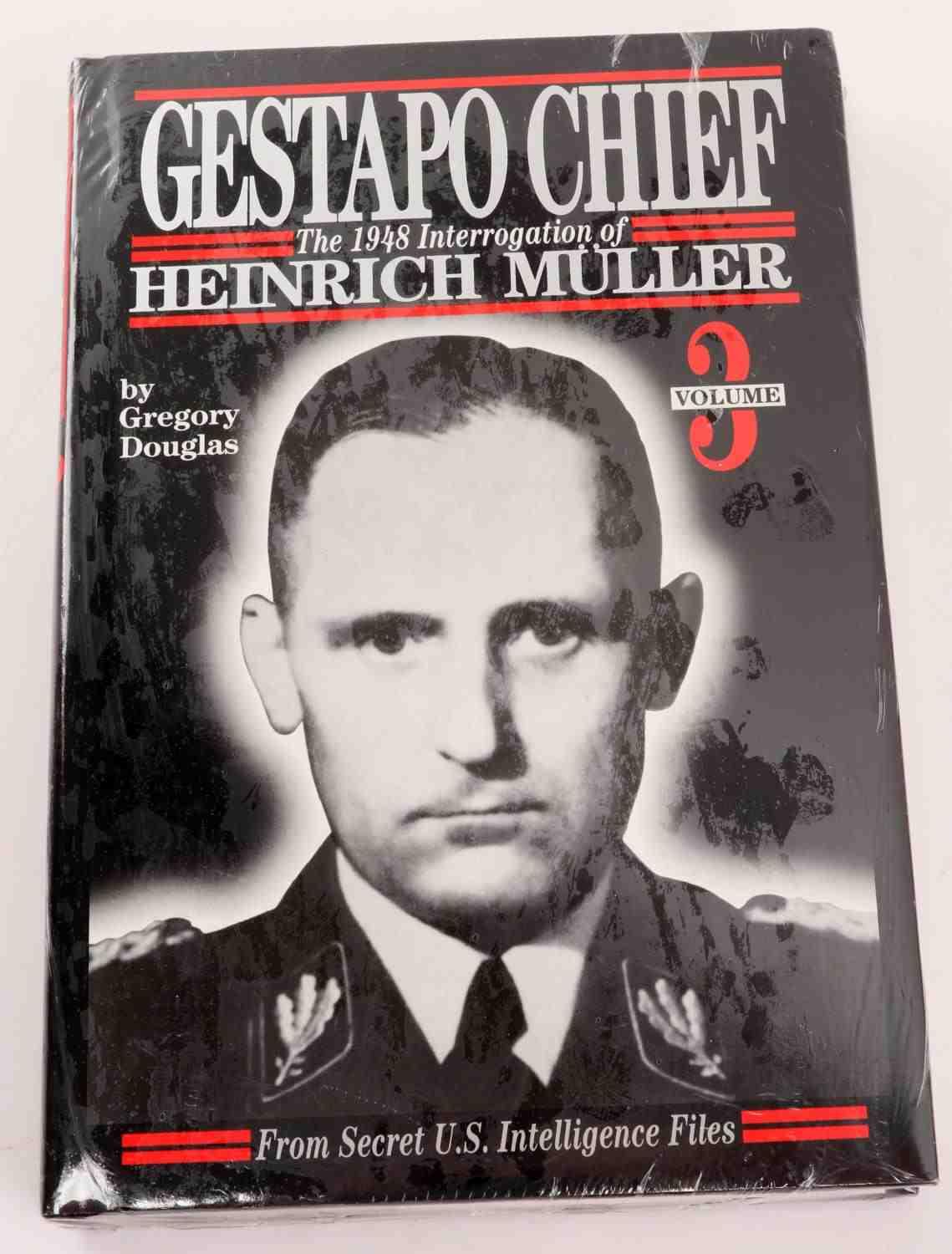 THIRD REICH HEINRICH MUELLER GESTAPO BOOK LOT OF 2