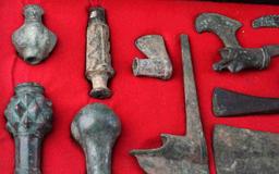 COLLECTION OF 20 BRONZE AGE WEAPONS GRANICOS