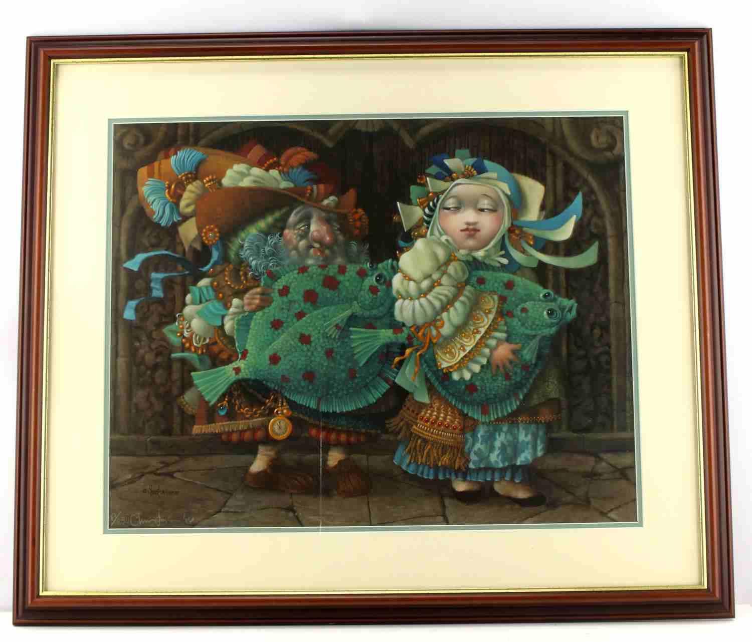 JAMES CHRISTENSEN FANTASY SIGNED LITHOGRAPH