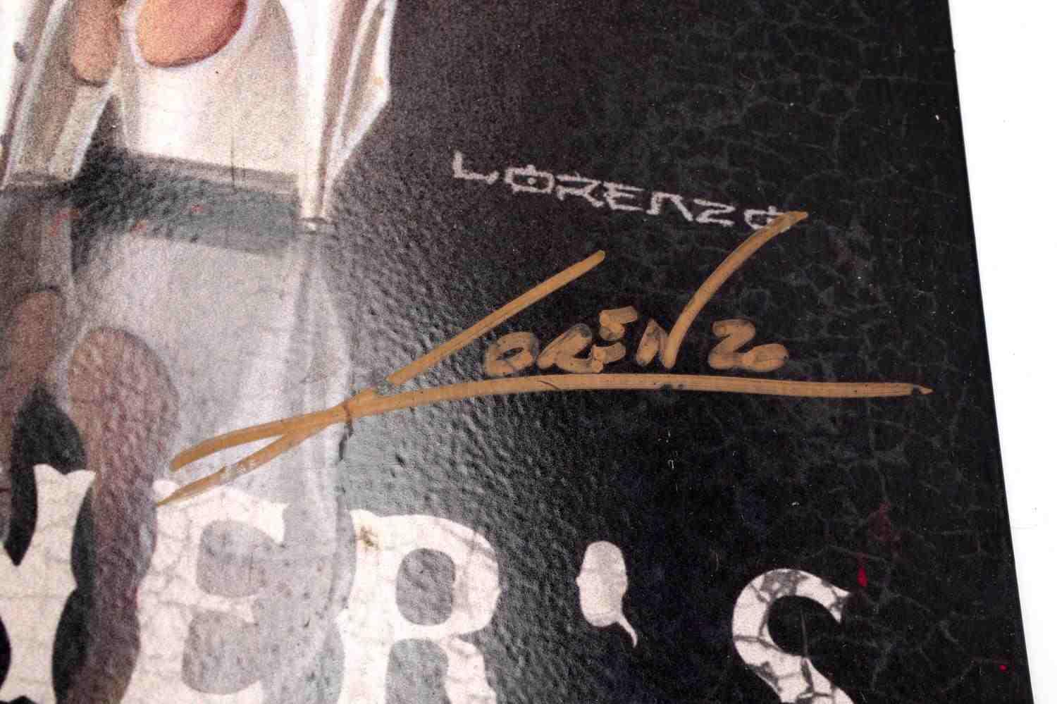 LORENZO SPERLONGA ARTIST SIGNED DINNERS READY SIGN