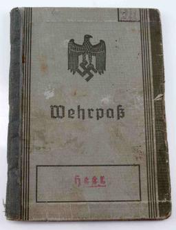 GERMAN WWII ARMY HEER MILITARY SOLDIER WEHRPASS