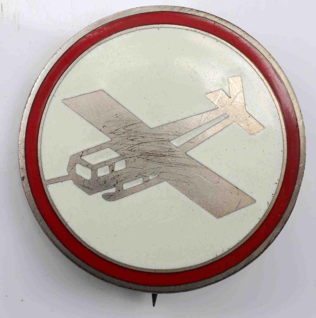 US WWII AIRBORNE GLIDER CORPS OVERSEAS CAP BADGE