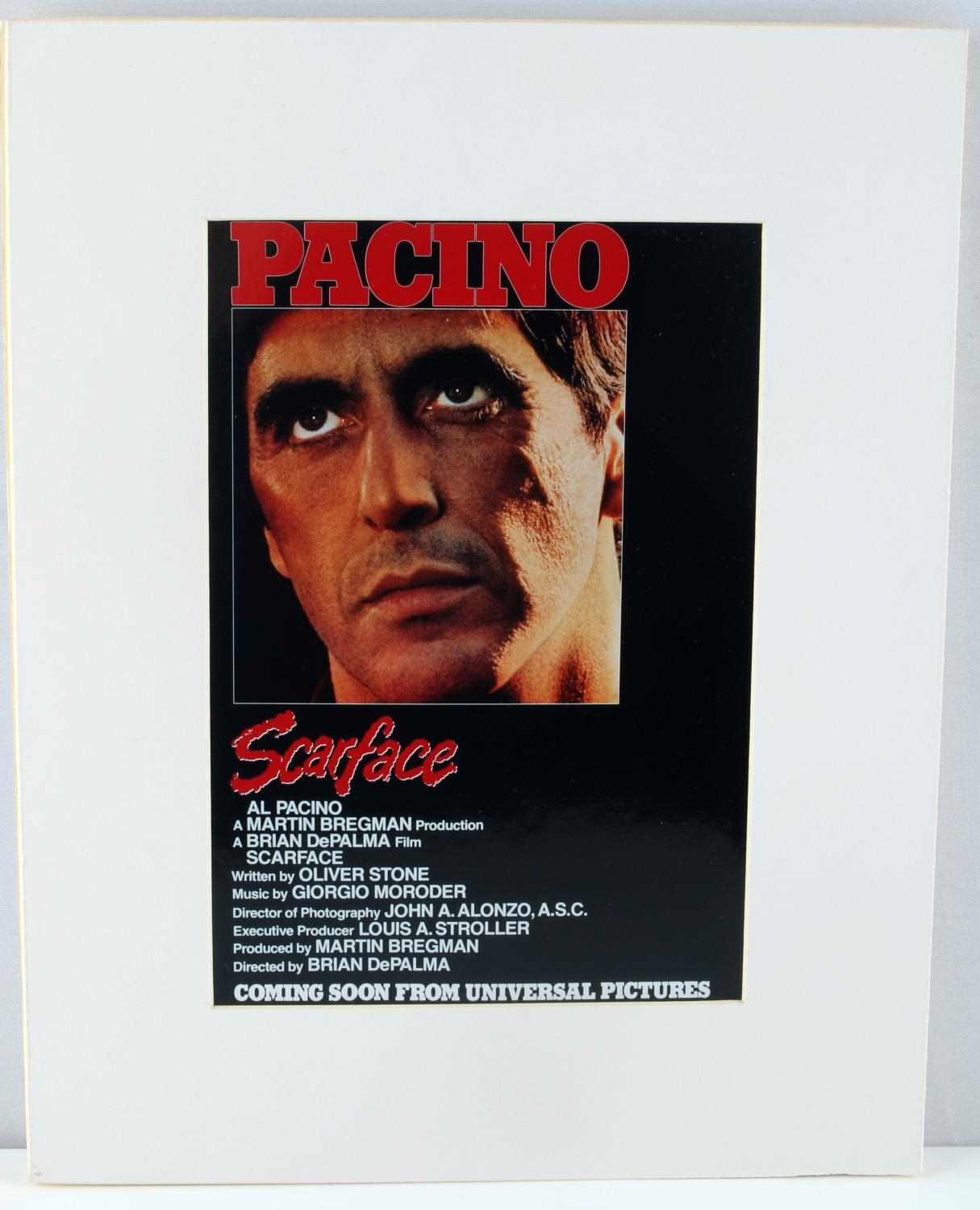 AL PACINO SCARFACE MOVIE ADVERTISING POSTER 11X14