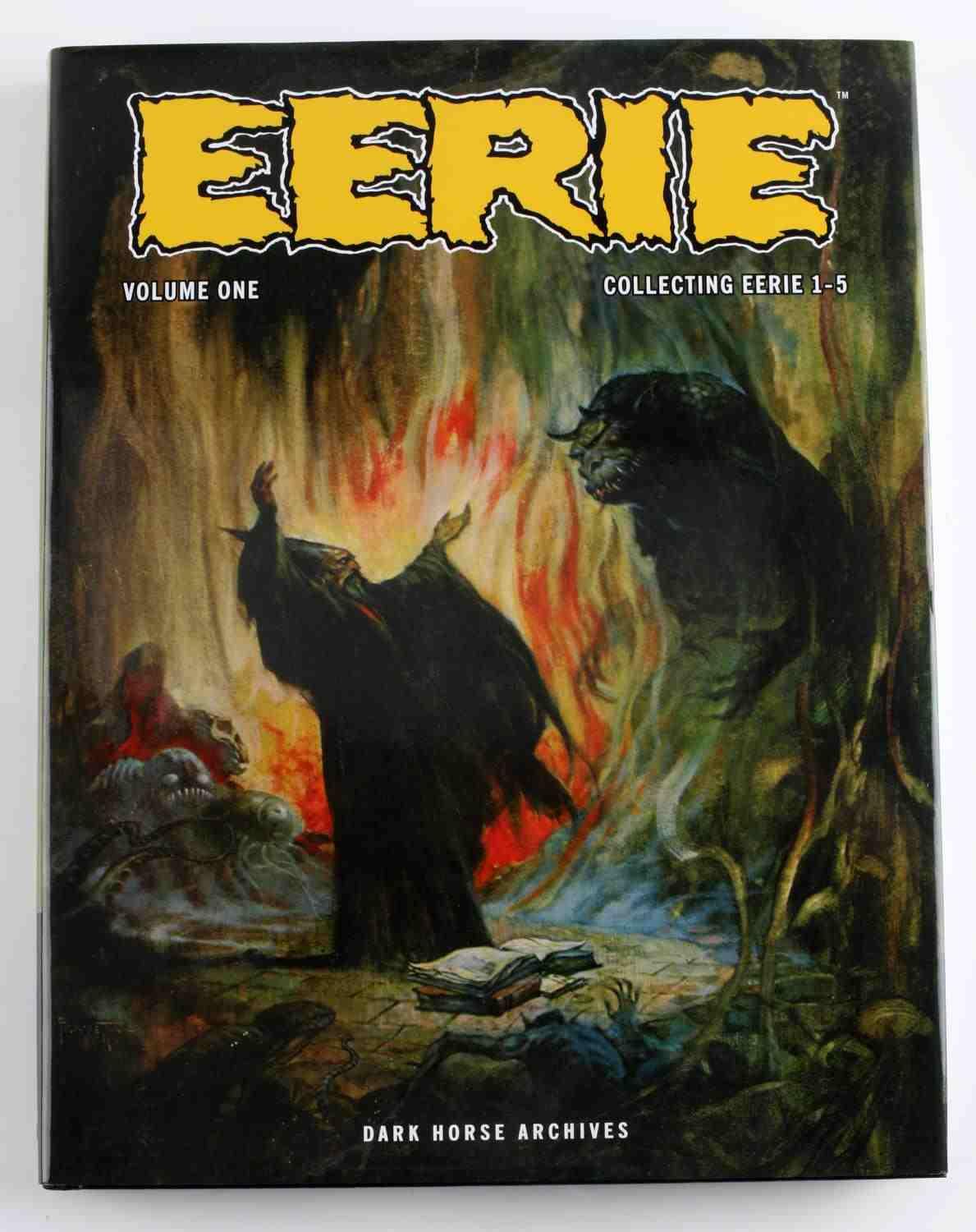 EERIE HARDCOVER COMIC BOOKS ARCHIVES LOT OF 4