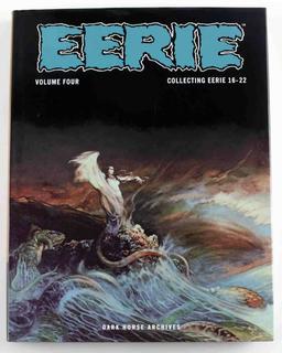 EERIE HARDCOVER COMIC BOOKS ARCHIVES LOT OF 4