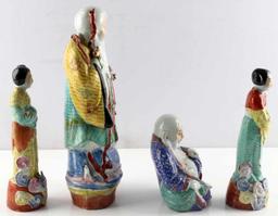 ANTIQUE CHINESE FIGURES FIGURINES BUDDHA FEMALE