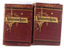 ANTIQUE LIFE WORK COMPILATIONS OF WASHINTON IRVING