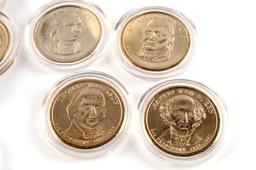 30+ LOT US UNCIRCULATED PRESIDENTS GOLD DOLLARS