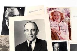 14 SIGNED PHOTOS LETTERS OF U.S. POLITICIANS