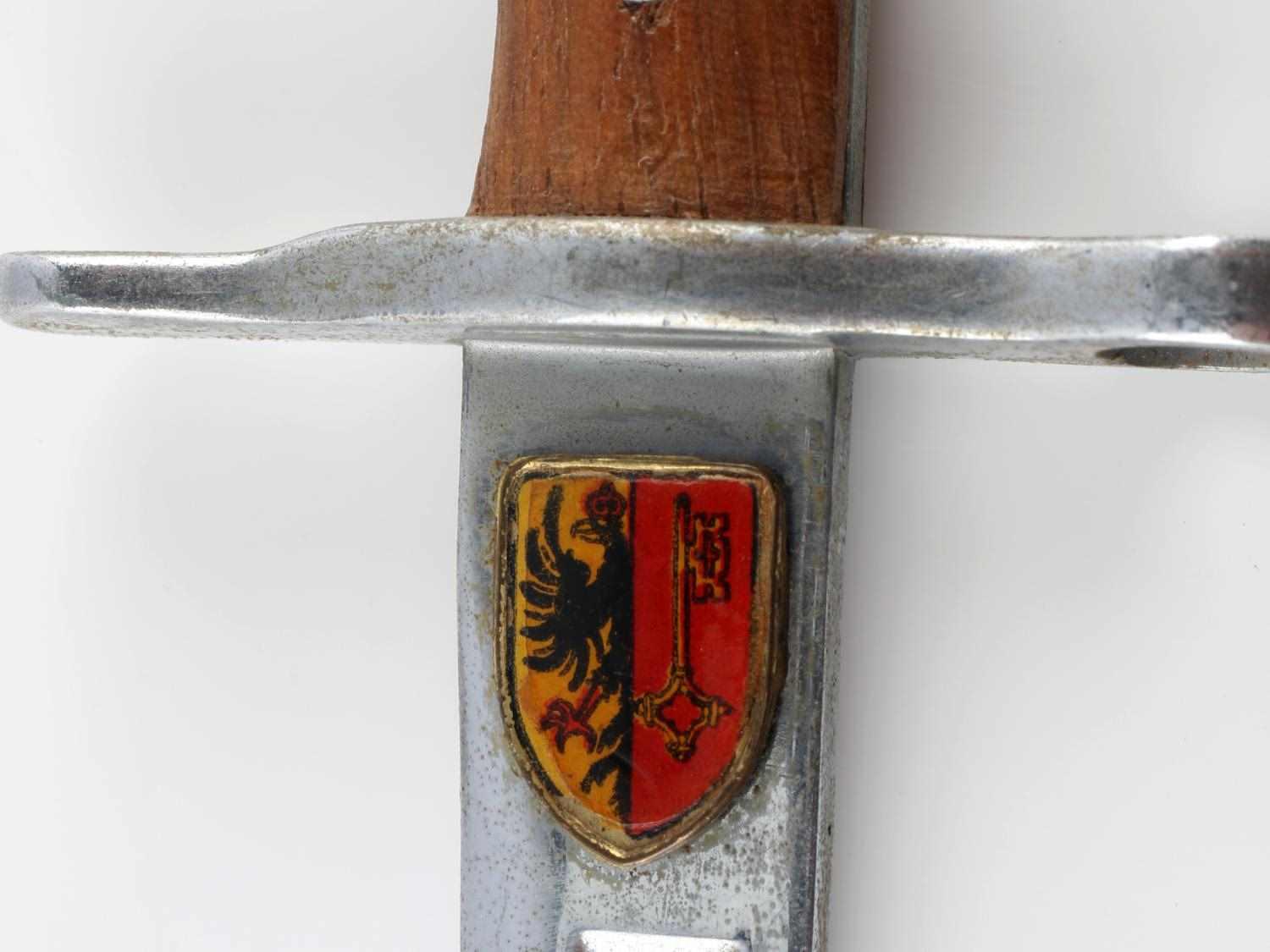 GERMAN BAYONET STYLE PAUROUX MINIATURE SWORD