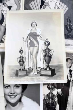 1953 MISS UNIVERSE BEAUTY PAGEANT PRESS PHOTO LOT