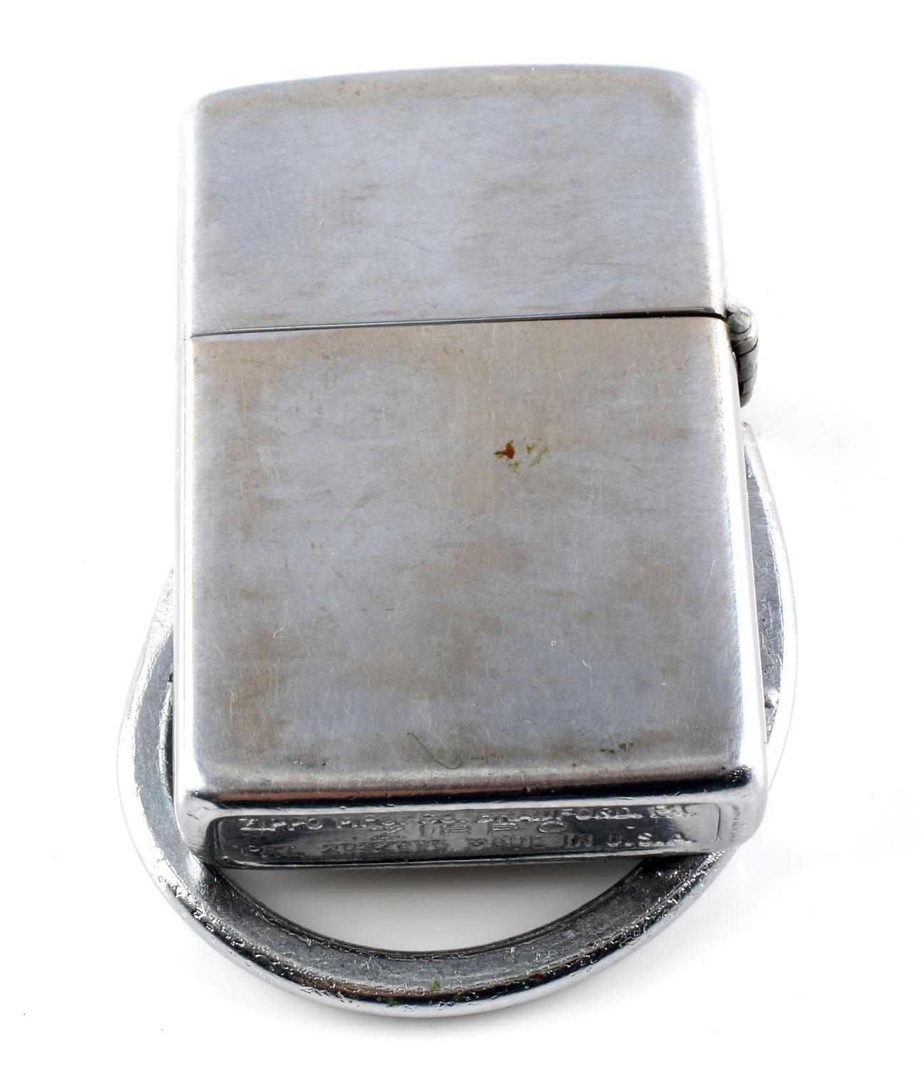 PAT. 2032695 1950 OR EARLIER ZIPPO FISHING LIGHTER