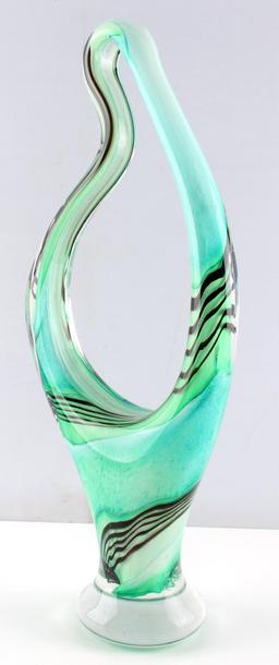MODERN CONTEMPORARY ART GLASS SCULPTURE